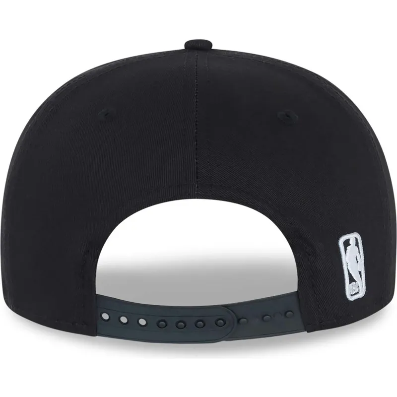 sort-flad-snapback-9fifty-essential-kasket-fra-los-angeles-lakers-nba-fra-new-era
