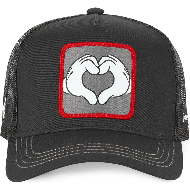 kasketter-buet-sort-snapback-mickey-mouse-disney-af-capslab