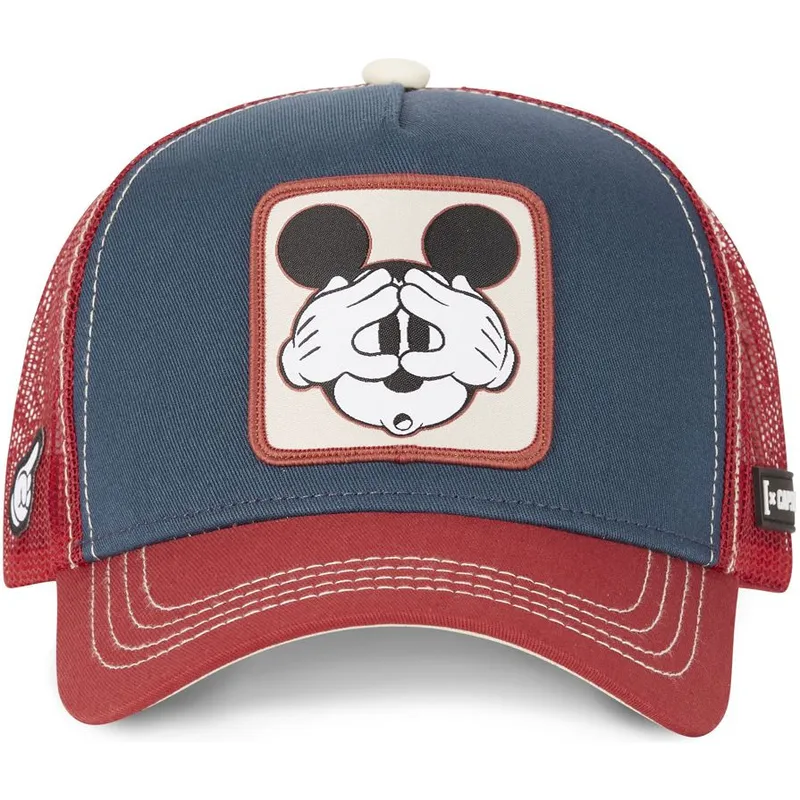 kasketter-buet-marinebla-snapback-mickey-mouse-disney-af-capslab