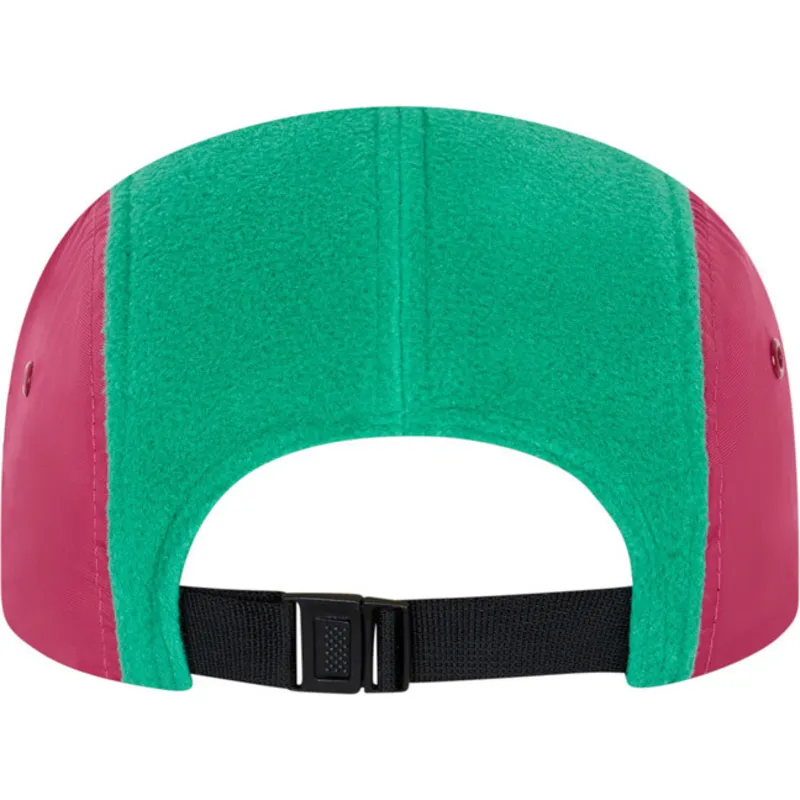 kasketter-flad-gron-justerbar-rem-camper-af-new-era