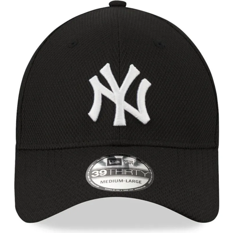 sort-buet-fitted-kasket-39thirty-diamond-era-fra-new-york-yankees-mlb-fra-new-era