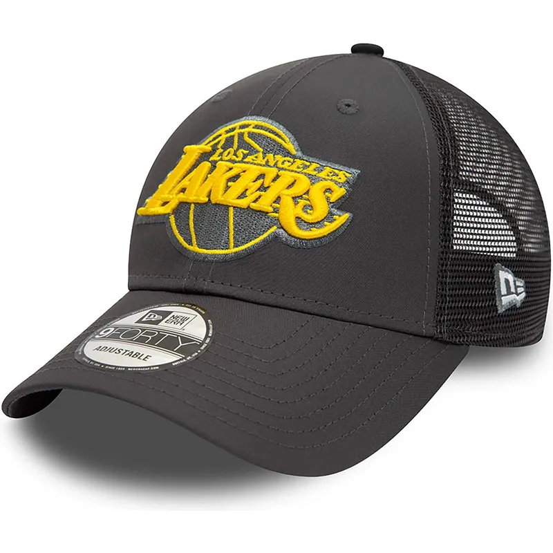 kasketter-buet-gra-justerbar-rem-9forty-home-field-fra-los-angeles-lakers-nba-af-new-era