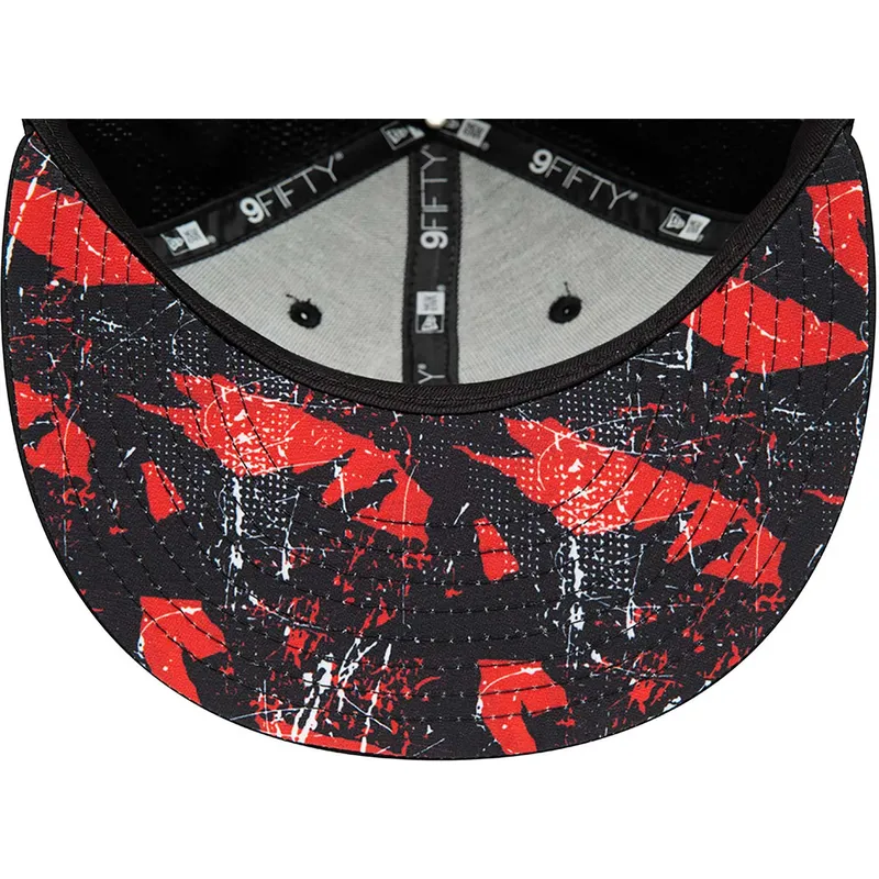 kasketter-flad-sort-snapback-9fifty-print-infill-fra-chicago-bulls-nba-af-new-era kasketter-flad-sort-snapback-9fifty-print-infill-fra-chicago-bulls-nba-af-new-era