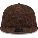 kasketter-flad-brun-justerbar-rem-9fifty-af-new-era