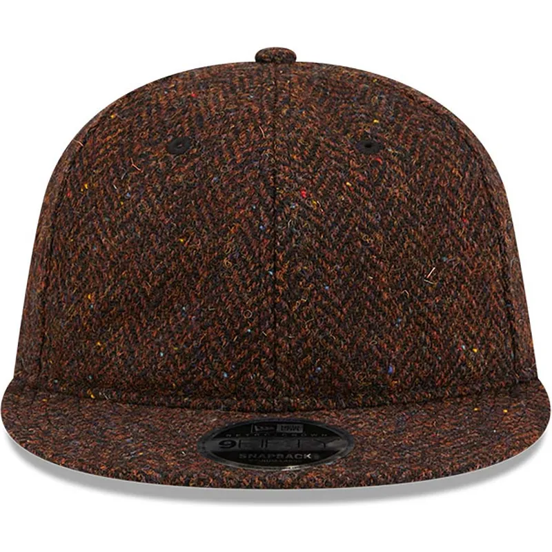 kasketter-flad-brun-justerbar-rem-9fifty-af-new-era