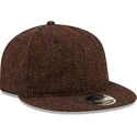 kasketter-flad-brun-justerbar-rem-9fifty-af-new-era