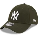 kasketter-buet-gron-justerbar-rem-9forty-the-league-melton-fra-new-york-yankees-mlb-af-new-era