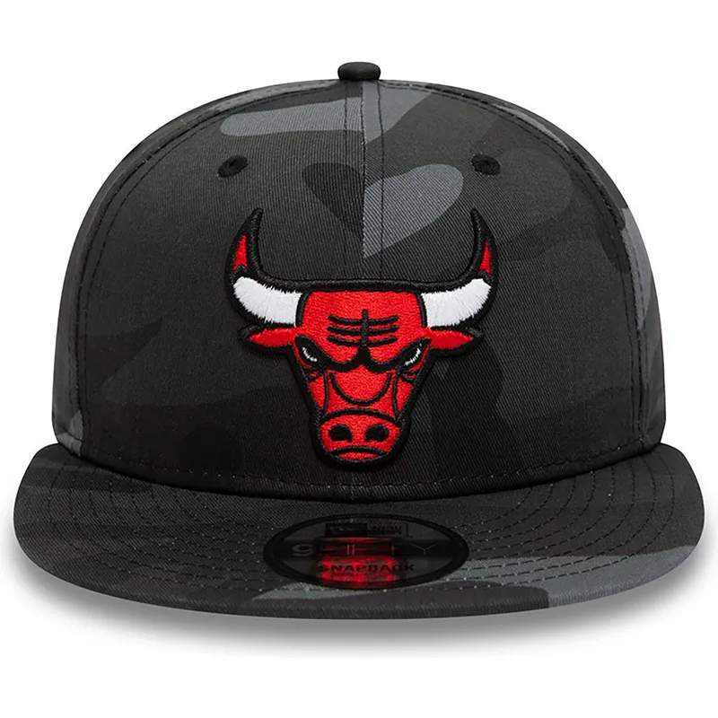 kasketter-flad-camouflage-snapback-negro-9fifty-team-fra-chicago-bulls-nba-af-new-era