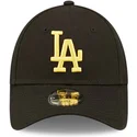 kasketter-buet-sort-justerbar-rem-til-barn-dorado-9forty-league-essential-fra-los-angeles-dodgers-mlb-af-new-era