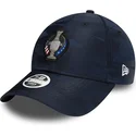 kasketter-buet-marinebla-justerbar-rem-9forty-tonal-finca-cortesin-2023-fra-solheim-cup-af-new-era