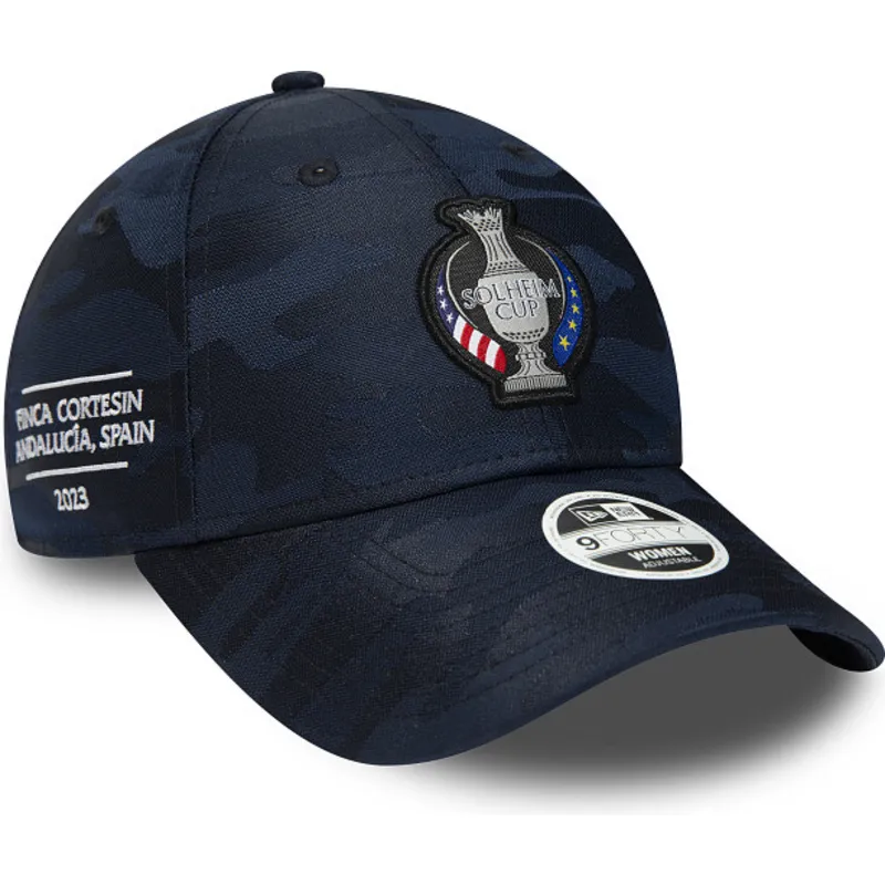 kasketter-buet-marinebla-justerbar-rem-9forty-tonal-finca-cortesin-2023-fra-solheim-cup-af-new-era kasketter-buet-marinebla-justerbar-rem-9forty-tonal-finca-cortesin-2023-fra-solheim-cup-af-new-era