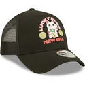 kasketter-buet-sort-snapback-a-frame-af-new-era