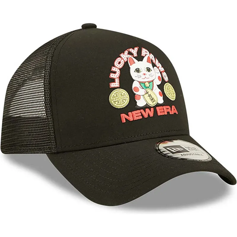 kasketter-buet-sort-snapback-a-frame-af-new-era