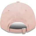 new-era-new-york-yankees-mlb-9forty-league-essential-justerbar-pink-kasket-med-buet-skygge-og-hvidt-logo