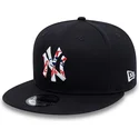kasketter-flad-marinebla-snapback-9fifty-team-infill-fra-new-york-yankees-mlb-af-new-era