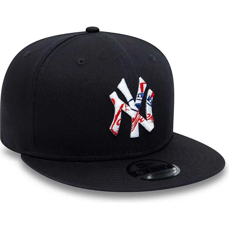 kasketter-flad-marinebla-snapback-9fifty-team-infill-fra-new-york-yankees-mlb-af-new-era kasketter-flad-marinebla-snapback-9fifty-team-infill-fra-new-york-yankees-mlb-af-new-era