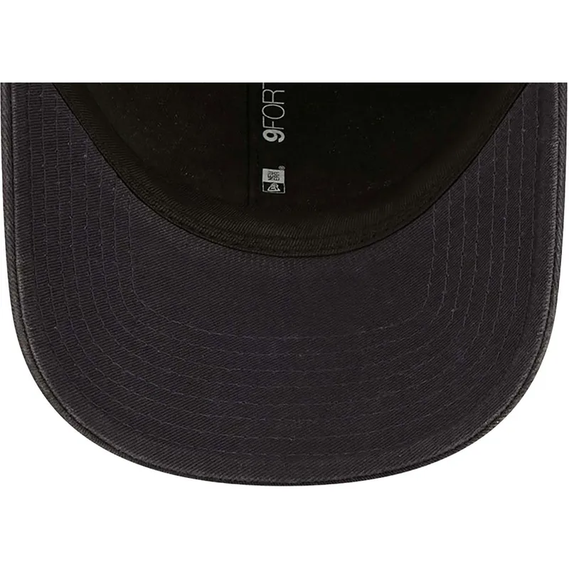kasketter-buet-marinebla-justerbar-rem-9forty-flower-fra-new-york-yankees-mlb-af-new-era