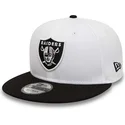 kasketter-flad-hvid-snapback-9fifty-crown-patches-super-bowl-xv-fra-las-vegas-raiders-nfl-af-new-era