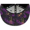 kasketter-flad-sort-snapback-9fifty-print-infill-fra-los-angeles-lakers-nba-af-new-era
