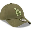 kasketter-buet-gron-justerbar-rem-til-barn-9forty-league-essential-fra-los-angeles-dodgers-mlb-af-new-era