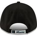 sort-justerbar-kurvet-kasket-9forty-the-league-fra-miami-marlins-mlb-fra-new-era