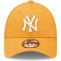 kasketter-buet-orange-justerbar-rem-9forty-league-essential-fra-new-york-yankees-mlb-af-new-era