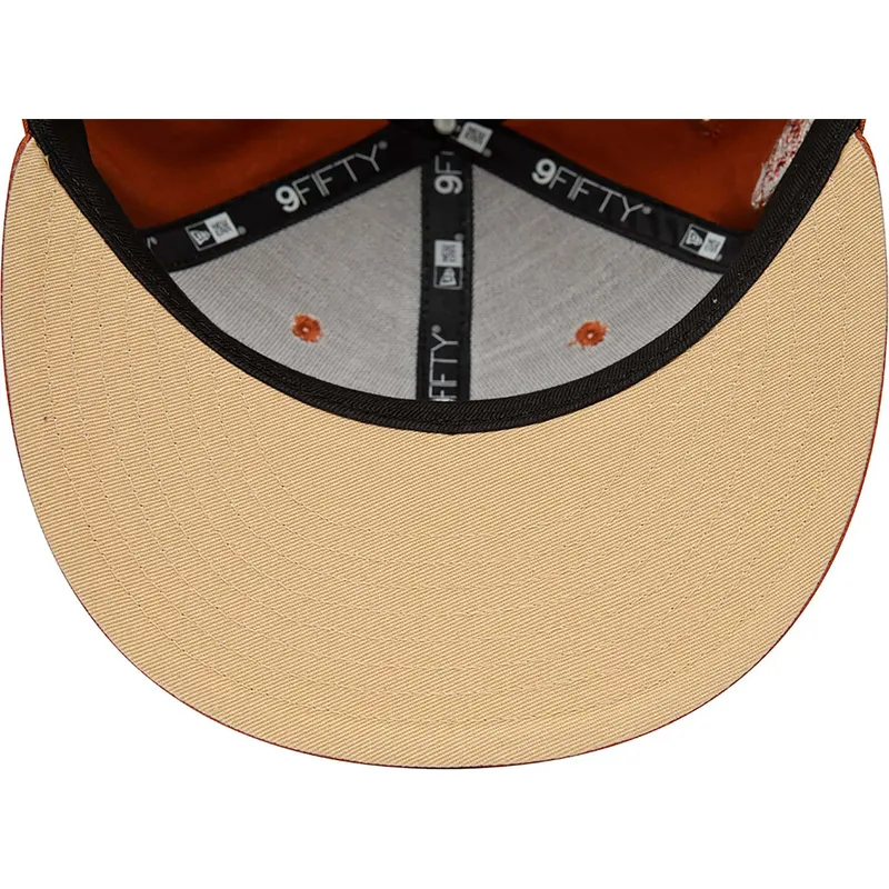 kasketter-flad-brun-snapback-9fifty-side-patch-fra-detroit-tigers-mlb-af-new-era kasketter-flad-brun-snapback-9fifty-side-patch-fra-detroit-tigers-mlb-af-new-era