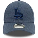 kasketter-buet-marinebla-justerbar-rem-9forty-tonal-jersey-fra-los-angeles-dodgers-mlb-af-new-era