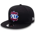kasketter-flad-marinebla-snapback-9fifty-diamond-patch-fra-new-york-yankees-mlb-af-new-era