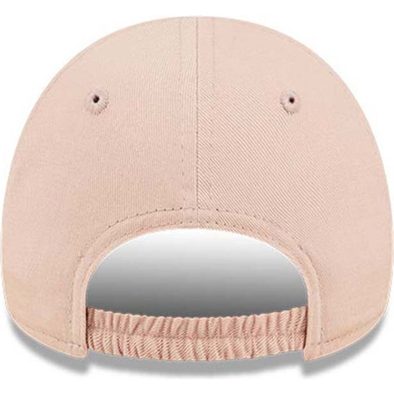 new-era-curved-brim-toddler-9forty-league-essential-new-york-yankees-mlb-pink-adjustable-cap