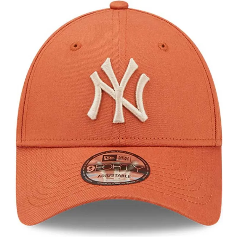 kasketter-buet-orange-justerbar-rem-9forty-league-essential-fra-new-york-yankees-mlb-af-new-era kasketter-buet-orange-justerbar-rem-9forty-league-essential-fra-new-york-yankees-mlb-af-new-era