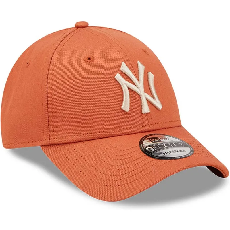 kasketter-buet-orange-justerbar-rem-9forty-league-essential-fra-new-york-yankees-mlb-af-new-era kasketter-buet-orange-justerbar-rem-9forty-league-essential-fra-new-york-yankees-mlb-af-new-era