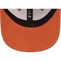 kasketter-buet-orange-justerbar-rem-til-barn-pequeno-9forty-league-essential-fra-new-york-yankees-mlb-af-new-era