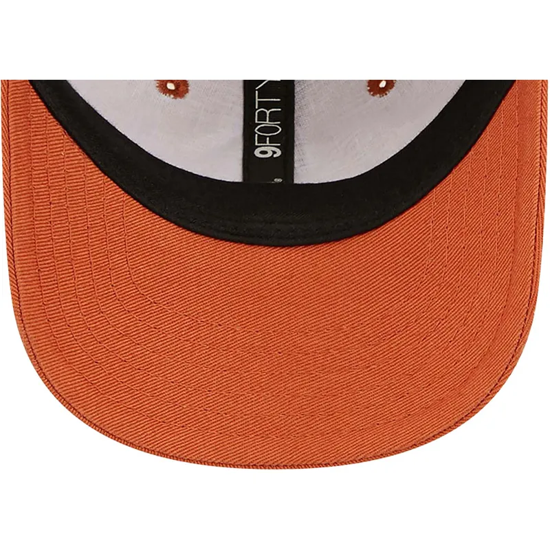 kasketter-buet-orange-justerbar-rem-til-barn-pequeno-9forty-league-essential-fra-new-york-yankees-mlb-af-new-era kasketter-buet-orange-justerbar-rem-til-barn-pequeno-9forty-league-essential-fra-new-york-yankees-mlb-af-new-era