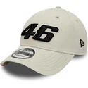 kasketter-buet-beige-justerbar-rem-valentino-rossi-vr46-9forty-essential-fra-valentino-rossi-vr46-motogp-af-new-era