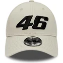 kasketter-buet-beige-justerbar-rem-valentino-rossi-vr46-9forty-essential-fra-valentino-rossi-vr46-motogp-af-new-era