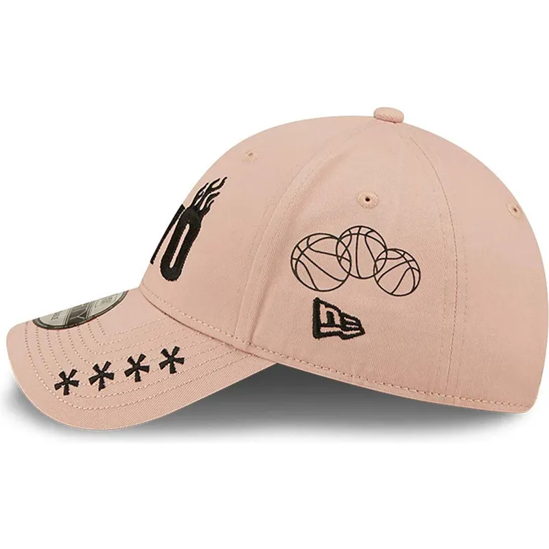 kasketter-buet-rosa-justerbar-rem-9forty-af-new-era