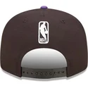 sort-og-violet-snapback-9fifty-team-patch-kasket-fra-los-angeles-lakers-nba-af-new-era