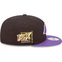 sort-og-violet-snapback-9fifty-team-patch-kasket-fra-los-angeles-lakers-nba-af-new-era