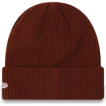 New Era Cuff Colour Brown Beanie