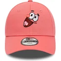 kasketter-buet-rosa-justerbar-rem-til-barn-9forty-fra-patricio-estrella-bob-esponja-af-new-era