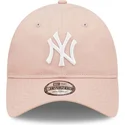 kasketter-buet-rosa-justerbar-rem-9twenty-league-essential-fra-new-york-yankees-mlb-af-new-era