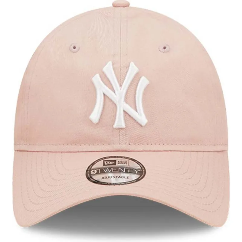 kasketter-buet-rosa-justerbar-rem-9twenty-league-essential-fra-new-york-yankees-mlb-af-new-era kasketter-buet-rosa-justerbar-rem-9twenty-league-essential-fra-new-york-yankees-mlb-af-new-era