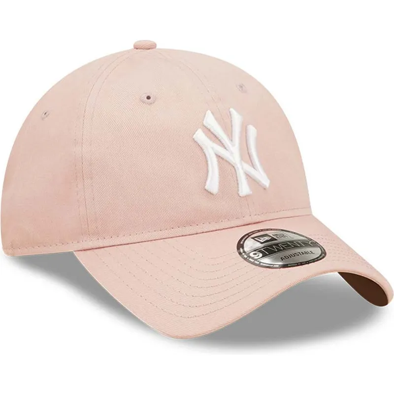 kasketter-buet-rosa-justerbar-rem-9twenty-league-essential-fra-new-york-yankees-mlb-af-new-era kasketter-buet-rosa-justerbar-rem-9twenty-league-essential-fra-new-york-yankees-mlb-af-new-era