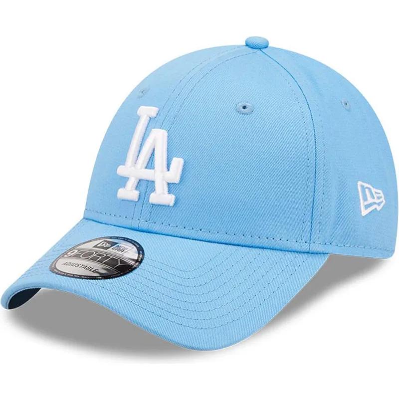 kasketter-buet-bla-justerbar-rem-9forty-league-essential-fra-los-angeles-dodgers-mlb-af-new-era