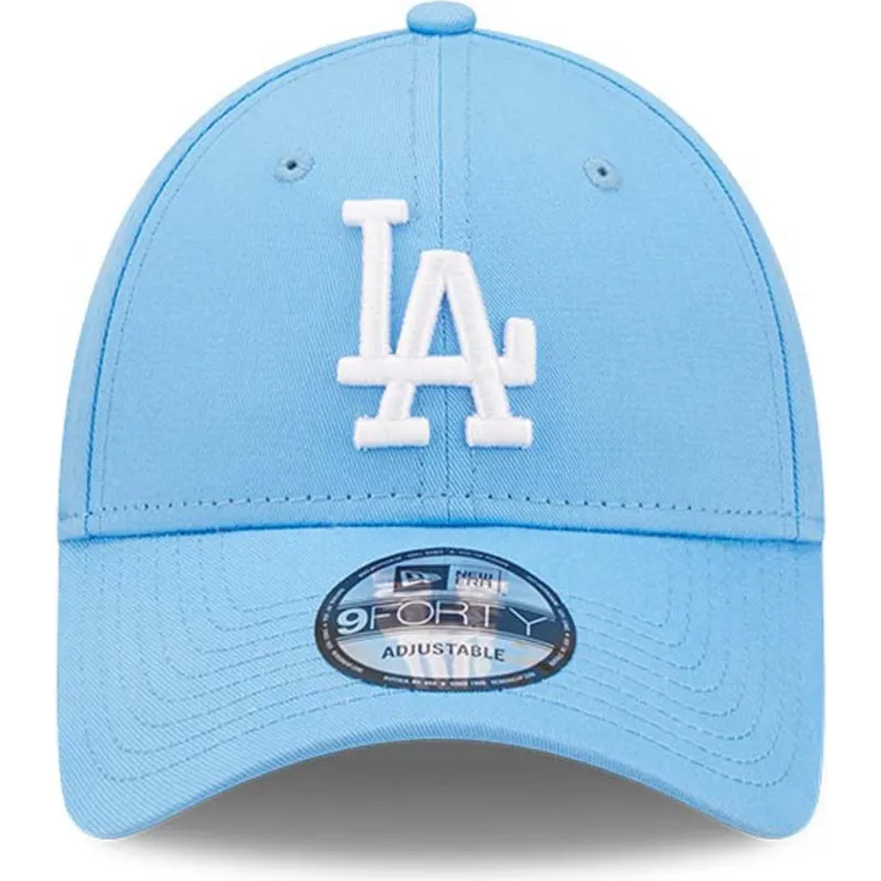 kasketter-buet-bla-justerbar-rem-9forty-league-essential-fra-los-angeles-dodgers-mlb-af-new-era