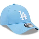 kasketter-buet-bla-justerbar-rem-9forty-league-essential-fra-los-angeles-dodgers-mlb-af-new-era