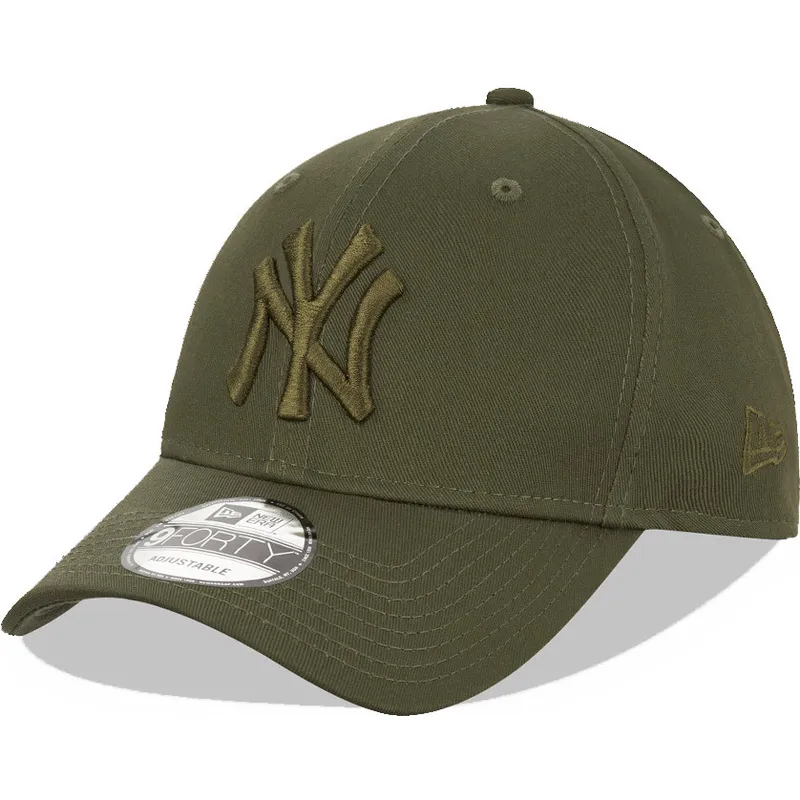 kasketter-buet-gron-snapback-9forty-league-essential-fra-new-york-yankees-mlb-af-new-era