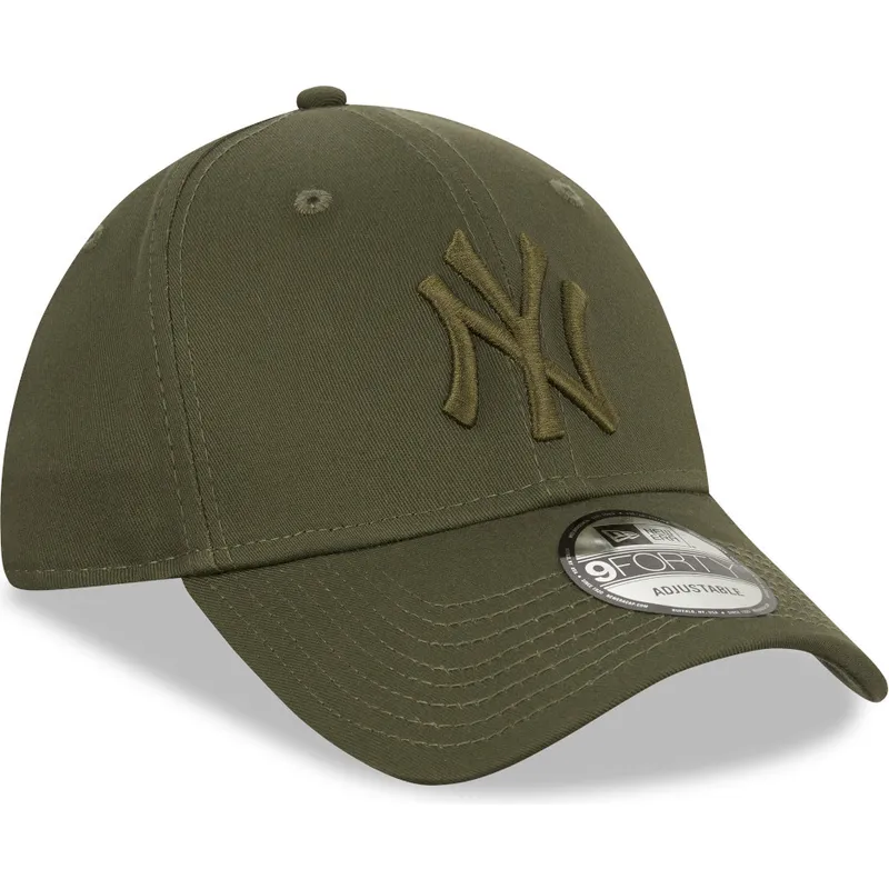 kasketter-buet-gron-snapback-9forty-league-essential-fra-new-york-yankees-mlb-af-new-era