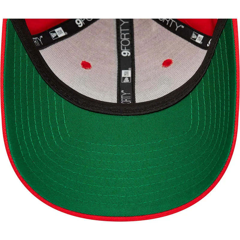 kasketter-buet-rod-justerbar-rem-9forty-team-side-patch-fra-chicago-bulls-nba-af-new-era